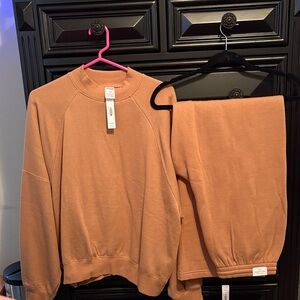 PINK Victoria's Secret Camel Lounge Set